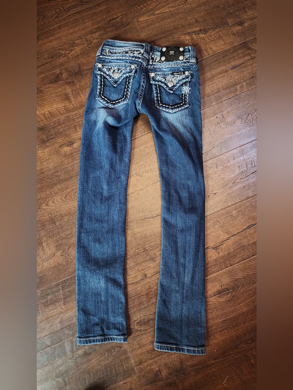 Miss Me Size 12 Girls Skinny Jeans Kids